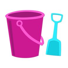sand pail and shovel