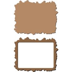 grunge frame - background set