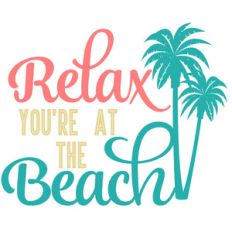 relax at beach