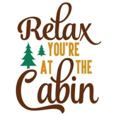 relax at cabin