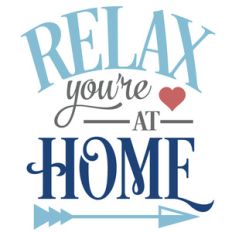 relax at home