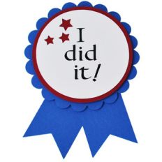i did it badge