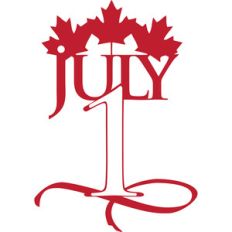 canada day motif