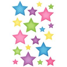 happy stars stickers