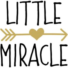 baby t-shirt: little miracle