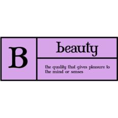 b is for beauty
