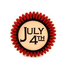 scallop rosette july 4th