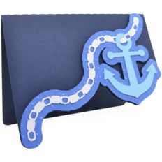 anchor and rope card