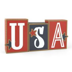 3d usa decor blocks