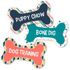dog bone signs