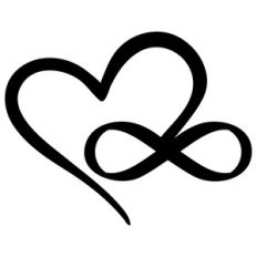infinity  heart