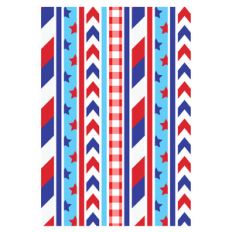 4th of july washi tape stickers planning