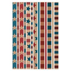 4th of july vintage washi tape stickers planning