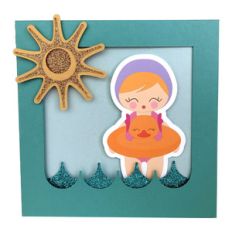sea girl card