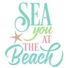 sea you at the beach