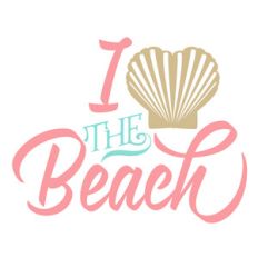 i heart the beach