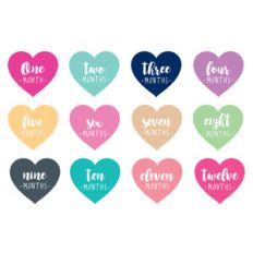 heart monthly baby milestones