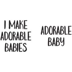 baby t-shirt set: adorable baby