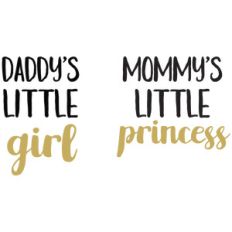 daddy's little girl mommy's little princess