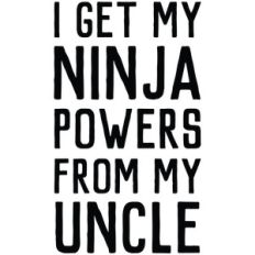 baby t-shirt set: ninja powers