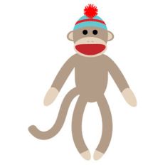 stuffed monkey