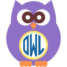 owl monogram