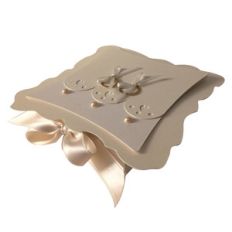 pillow wedding rings box