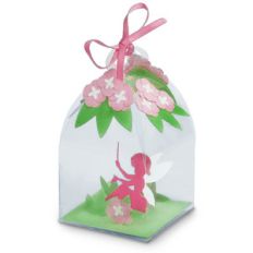 pink fairy in a bottle