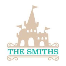 sandcastle split monogram