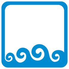 ocean waves frame
