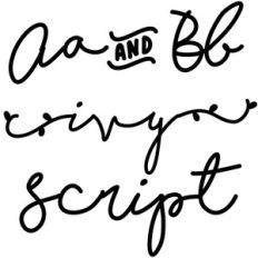 ivy script font