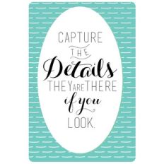 capture the details