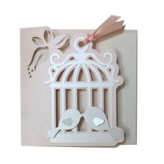 cage bird card