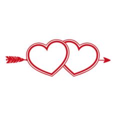 valentines arrow frame