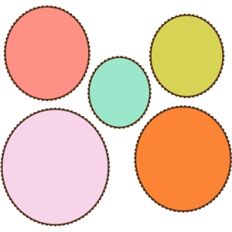 10 piece mini scalloped oval set 2