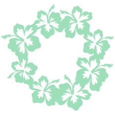 hibiscus wreath