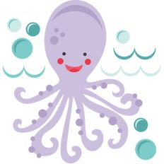 smiling octopus