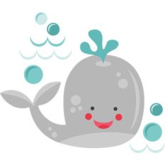 smiling whale
