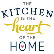 kitchen heart of home phrase