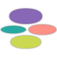 8 piece oval stamp set 1