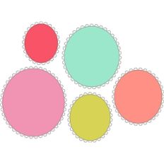 10 piece oval stamp set 2