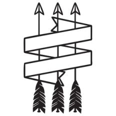 scroll arrow logo