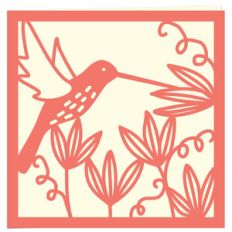 hummingbird card