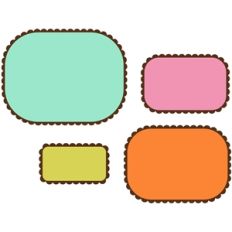 8 piece scalloped rectangle set 4