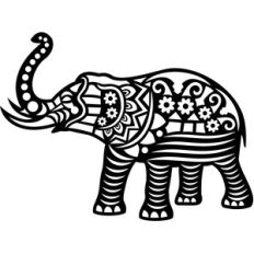 tribal elephant