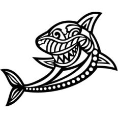 tribal shark