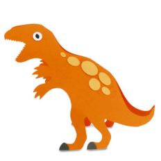 allosaurus dino card