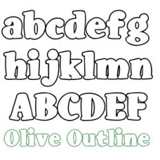 ld olive outline