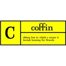 c is for coffin pc