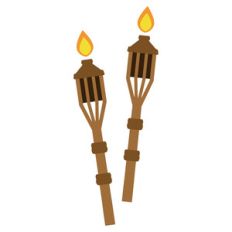 tiki torch set